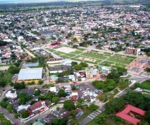 Air view of El Resurgimiento Park. Source: Panoramio.com By: Jorge Iván Rodriguez
